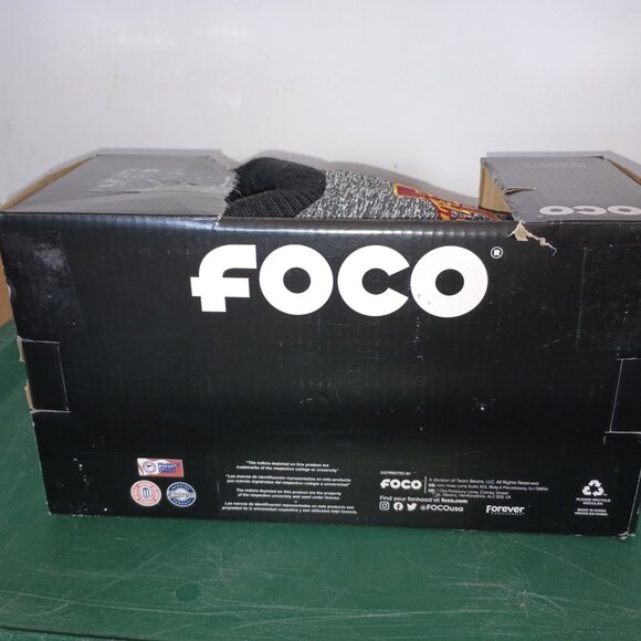 NEW Men's FOCO Iowa State Cyclones Cup Sole Slippers Medium 9-10 - Picture 6 of 6